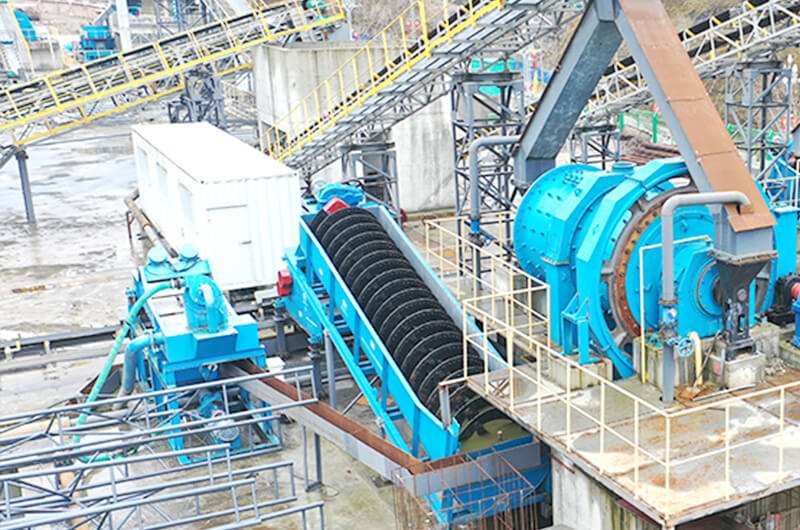 螺旋分级机现场案例
