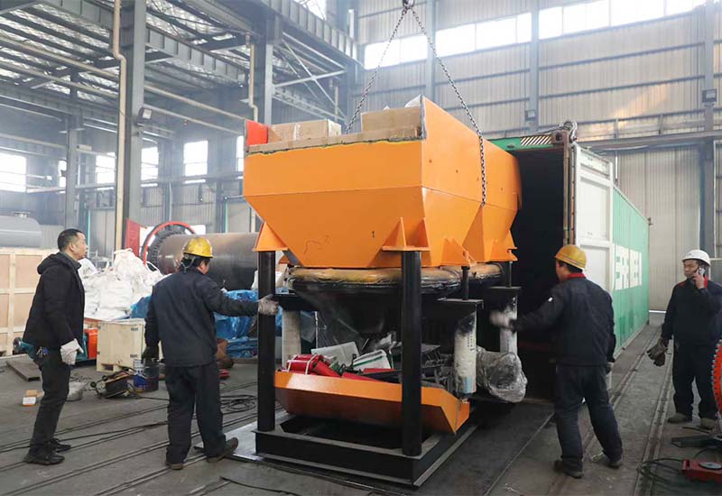 哥伦比亚砂金矿选矿生产线